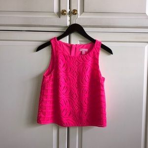 Lily Pulitzer XS hot pink top